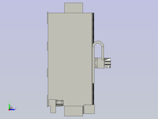 玉石自动立体圆雕机左视缩略图