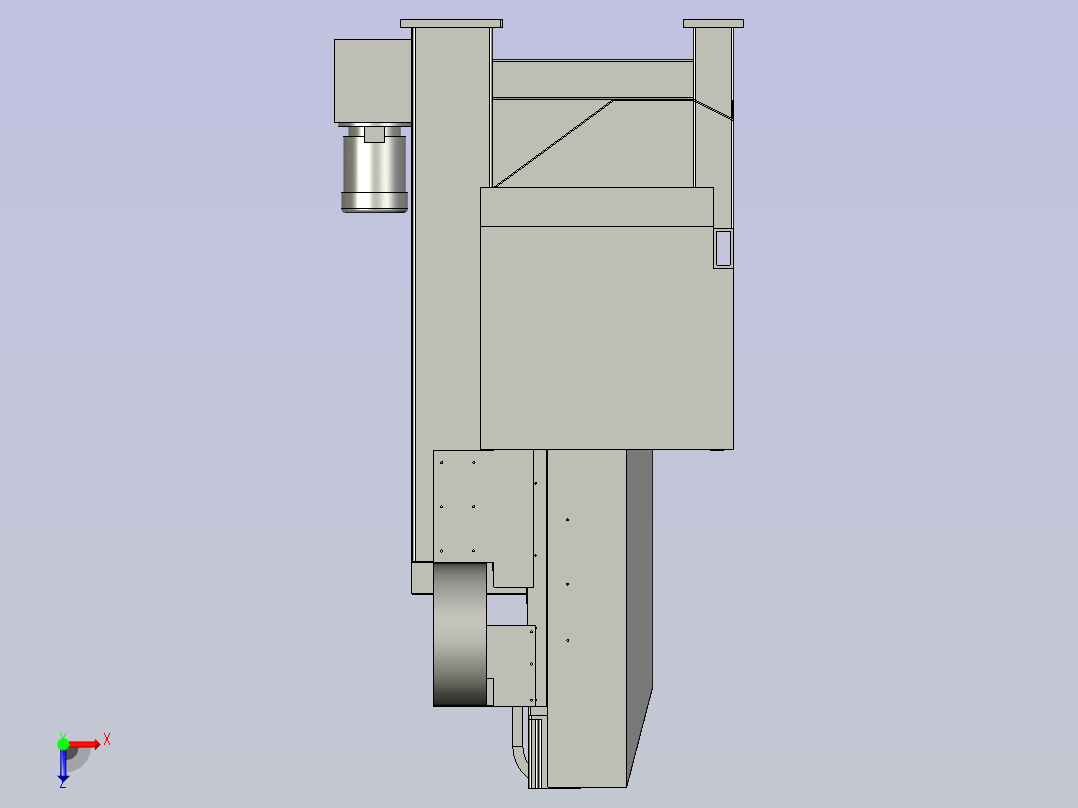 玉石自动立体圆雕机俯视图