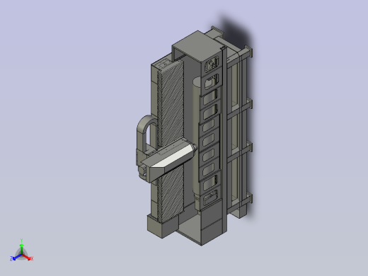 玉石自动立体圆雕机正等轴测缩略图