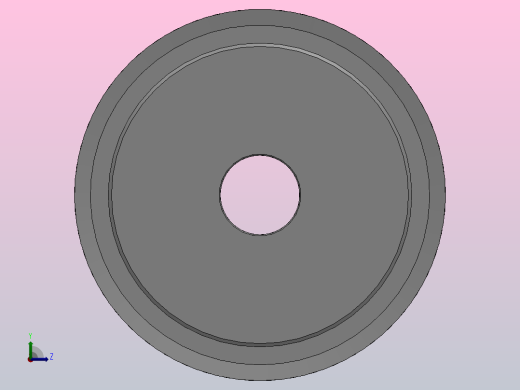 标准型凹顶抛物线型齿同步带轮P8M型_SP8MHC-44-25-dc26-A左视缩略图