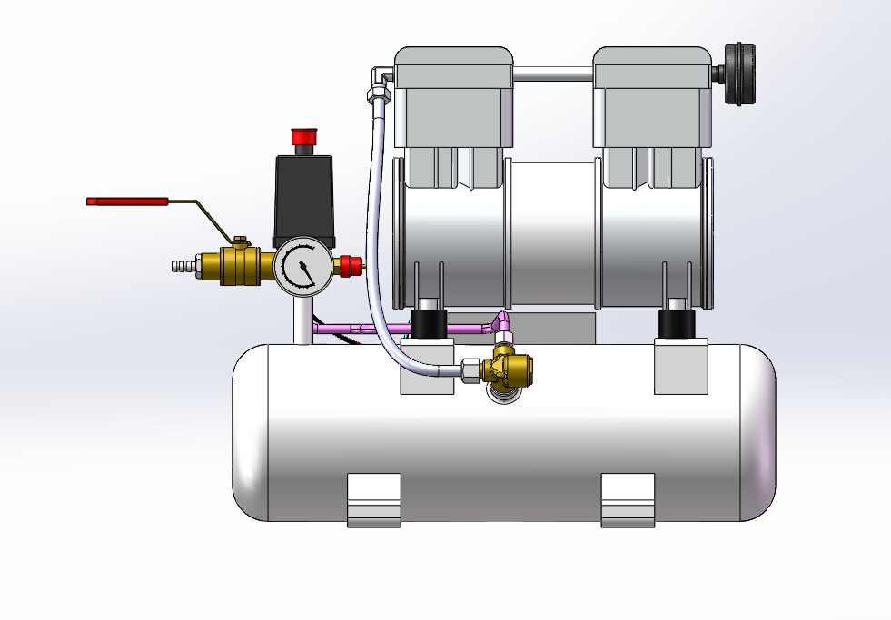 无油静音空气压缩机