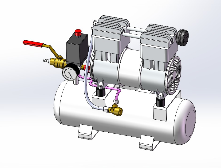 无油静音空气压缩机