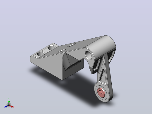 飞机支架正等轴测缩略图