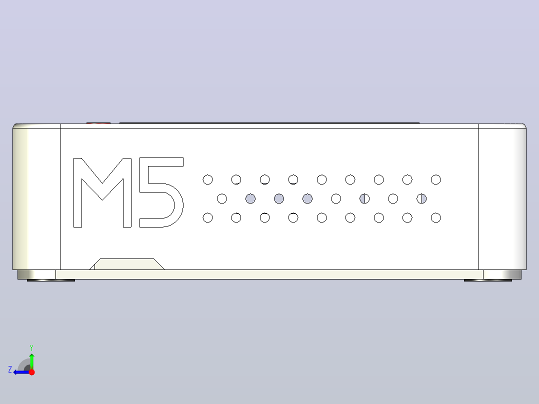 m5stack m5stackcore2右视图