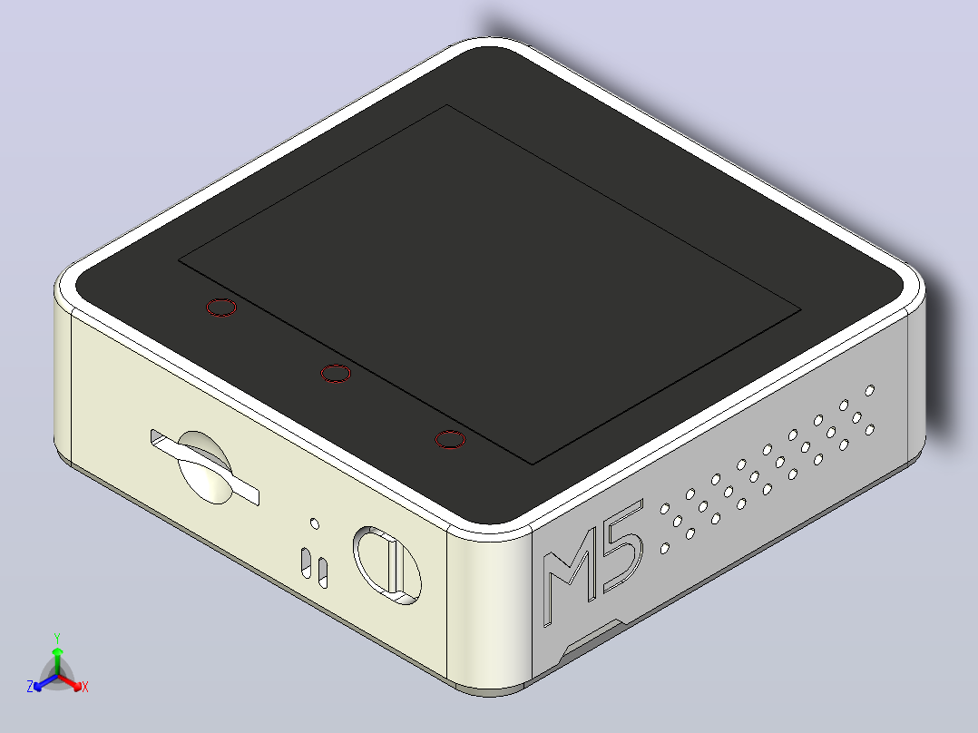 m5stack m5stackcore2正等轴测图