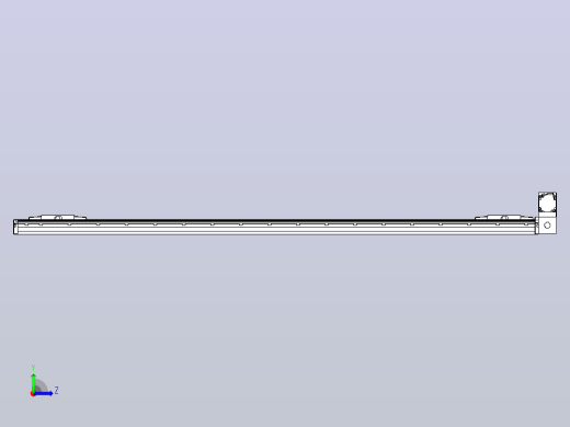 皮带直线轴双滑块型TPA-GCBS-120-P70-L675-RU-M20-N3左视缩略图