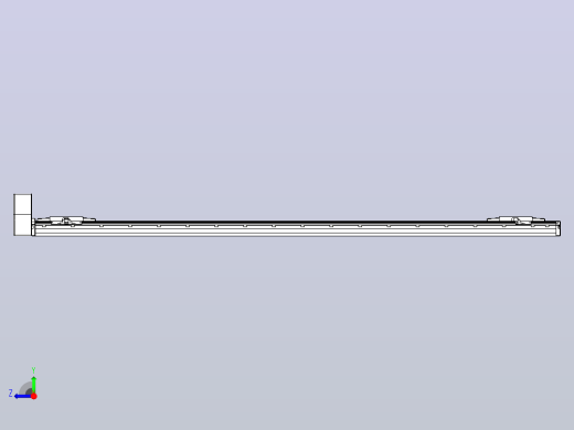 皮带直线轴双滑块型TPA-GCBS-120-P70-L675-RU-M20-N3右视缩略图