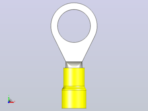 接线端子insulated-ring-terminals-yellow-1 1 STP前视缩略图