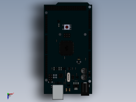 Arduino电路板俯视缩略图