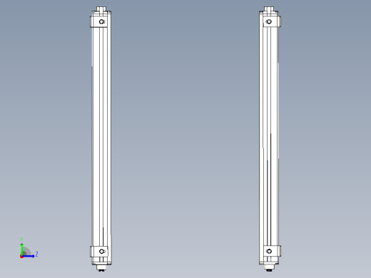 XTN6410（总高：670mm）安全光栅左视缩略图