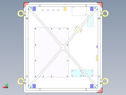 前保侧支架-检具后视缩略图
