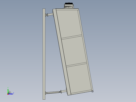 分离器分离设备6-paddle-ballistic-separator-模型格式为 stp左视缩略图