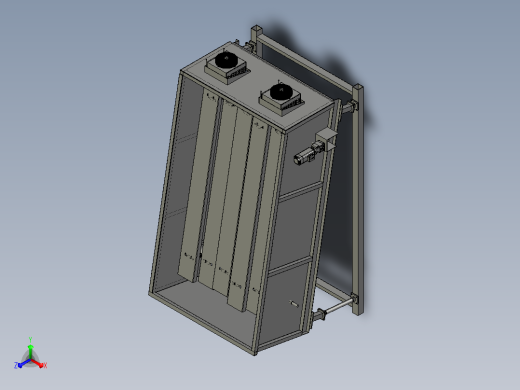 分离器分离设备6-paddle-ballistic-separator-模型格式为 stp正等轴测缩略图
