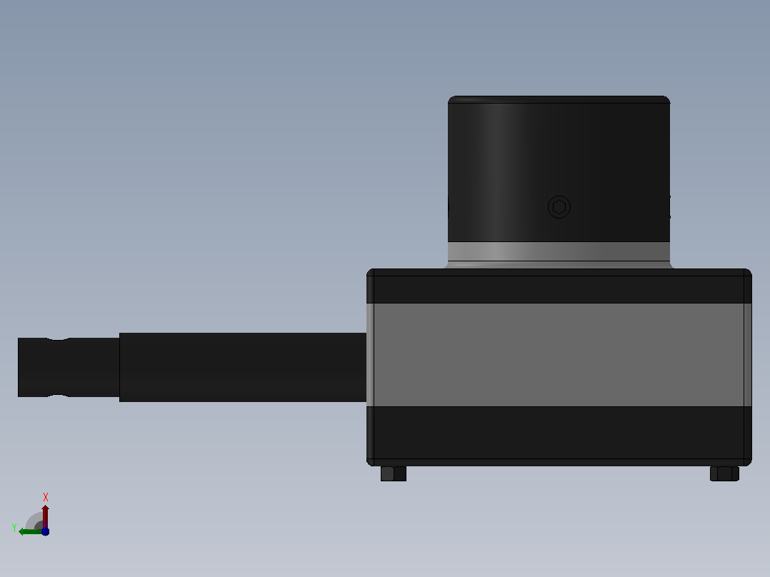 JDLX-80A拉线编码器_JDLX-80A前视图