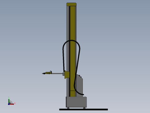 静电喷涂 单轴往复机 升降机sw13前视缩略图