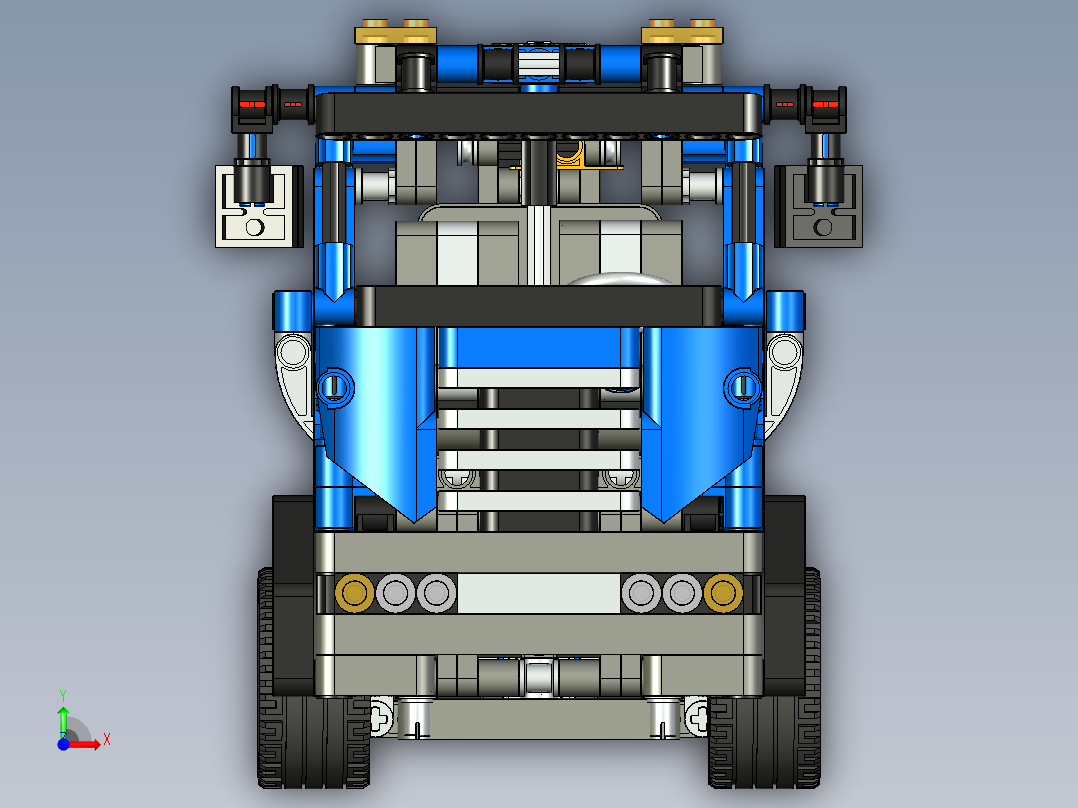 乐高8052卡车 前视图