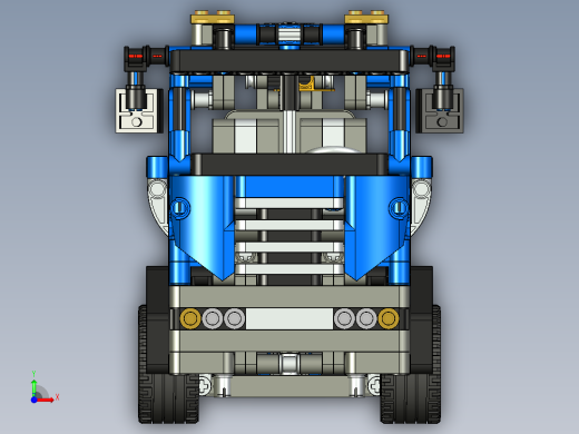 乐高8052卡车 前视缩略图