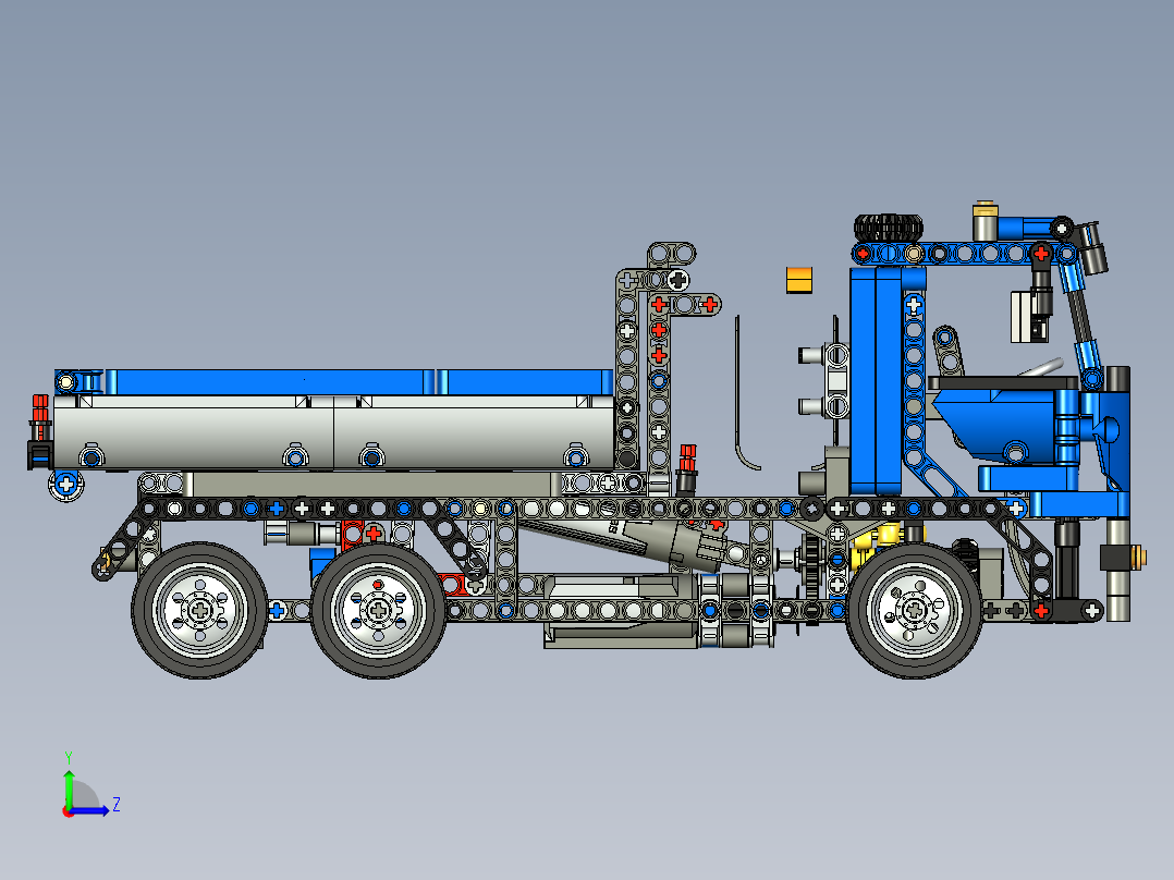 乐高8052卡车 左视图