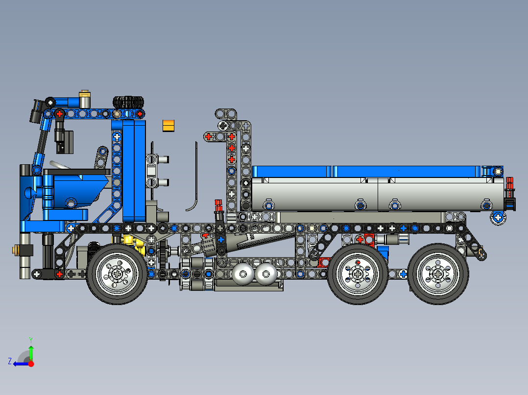 乐高8052卡车 右视图