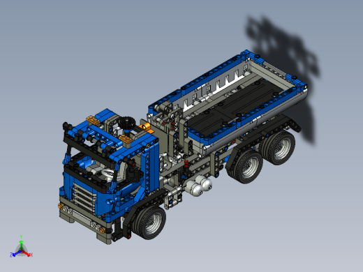 乐高8052卡车 正等轴测缩略图