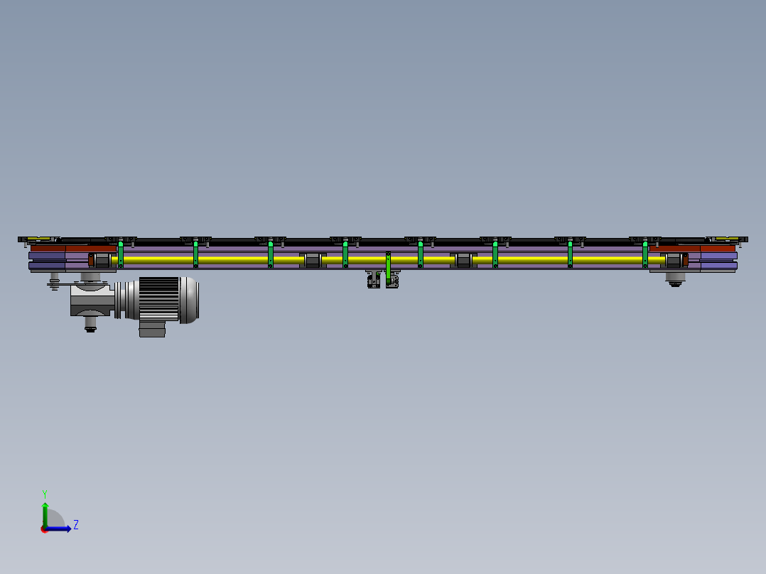 ZDH-PID-008 环形载具循环线左视图