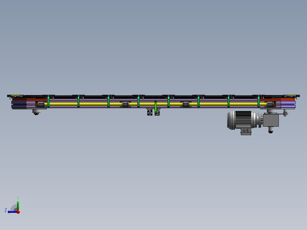 ZDH-PID-008 环形载具循环线右视图