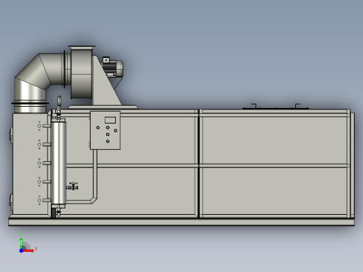 气体和灰尘袋式过滤器前视缩略图