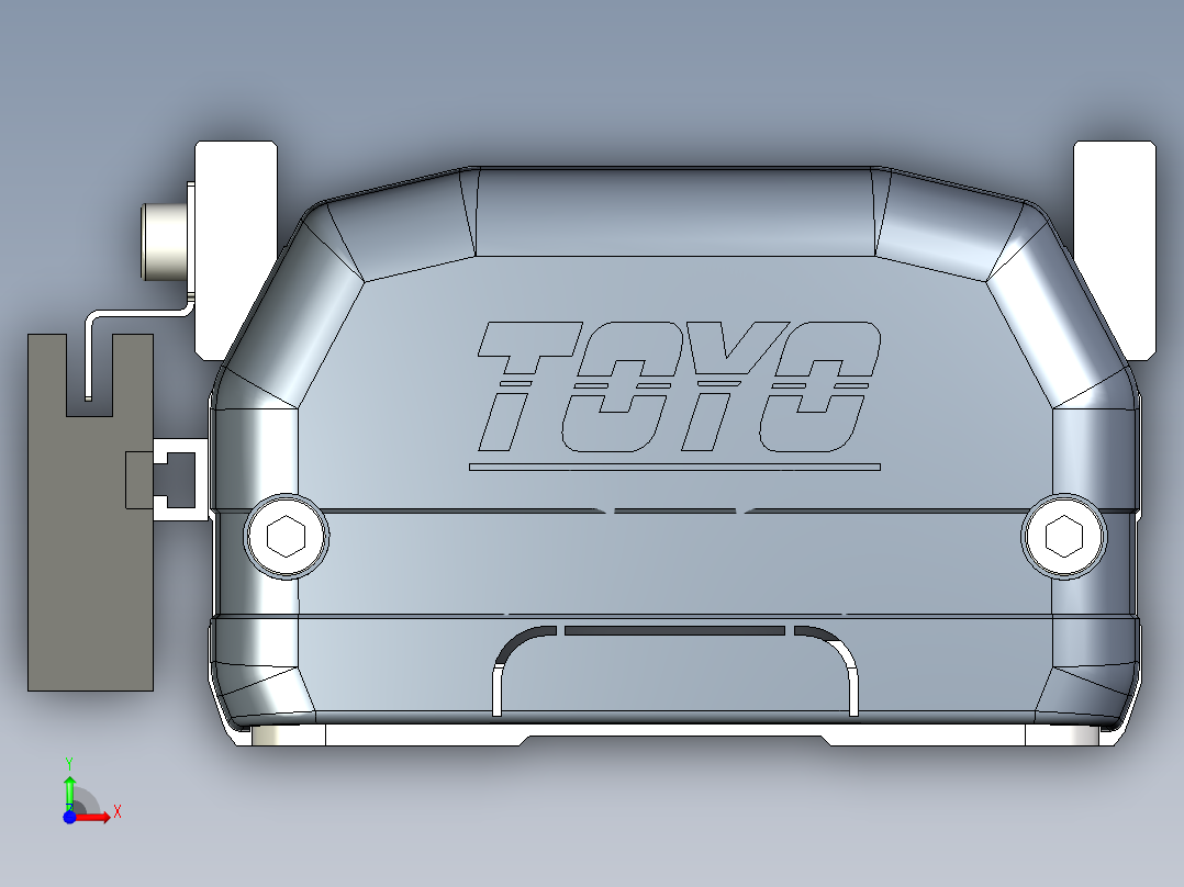 Toyo东佑达直线模组-ETH10-150-M+煞車-C4反前视图