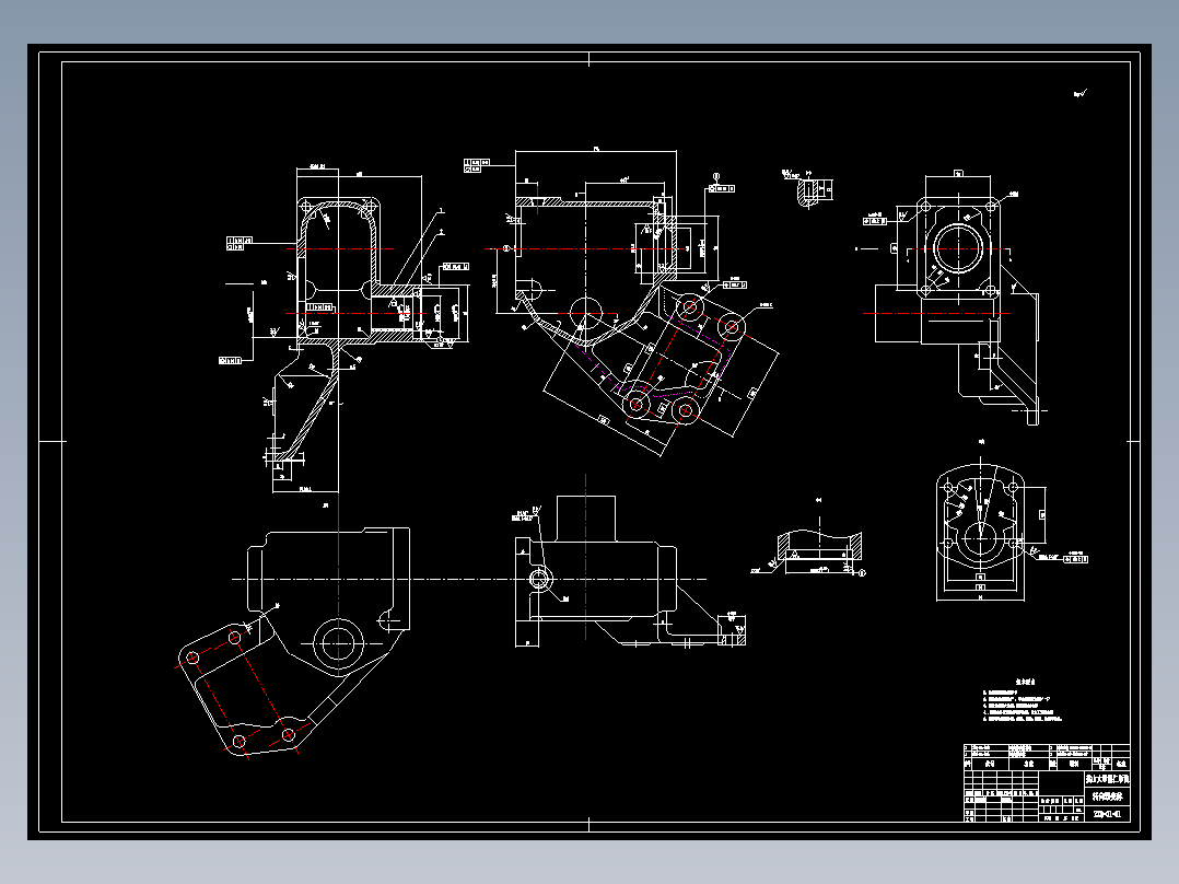 循环球转向器设计（含全套CAD图纸 包含CAD图纸说明文档参考资料