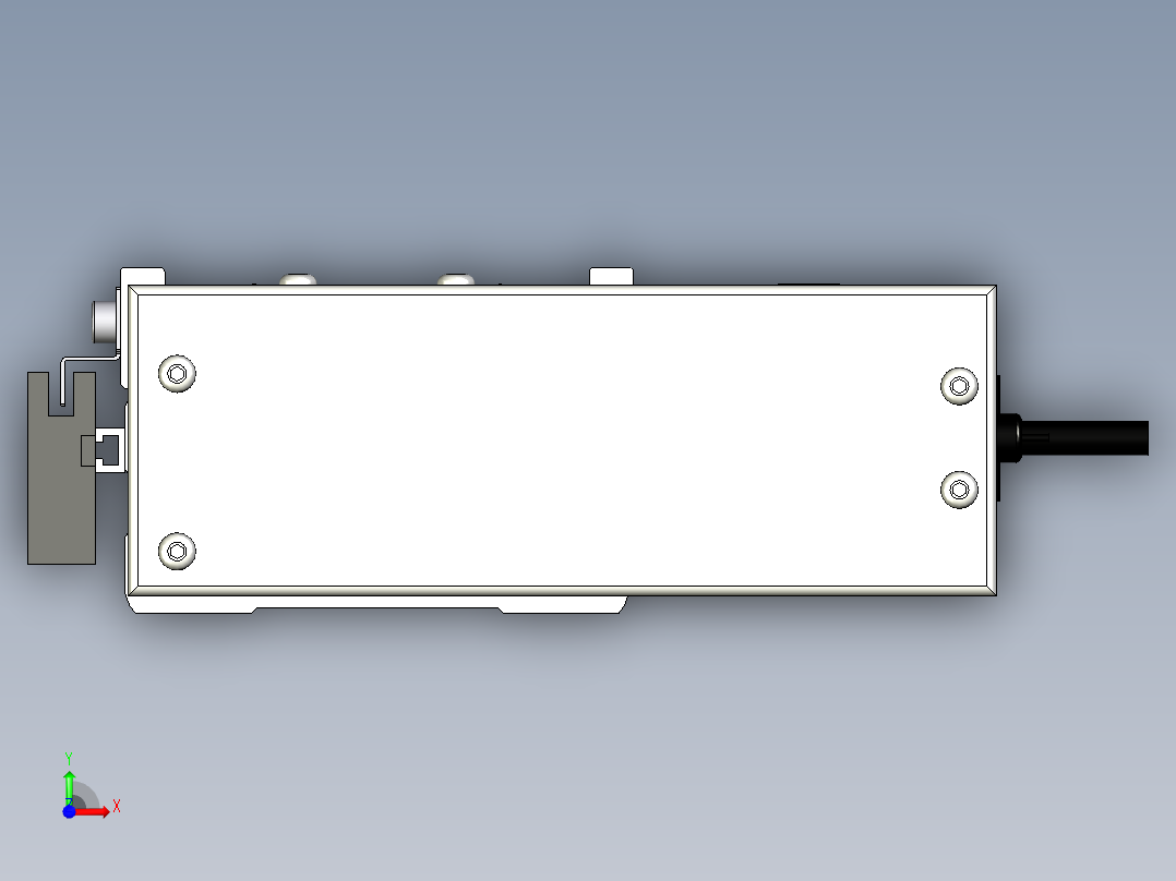 Toyo东佑达直线模组-ETH12-800-BL-200W前视图