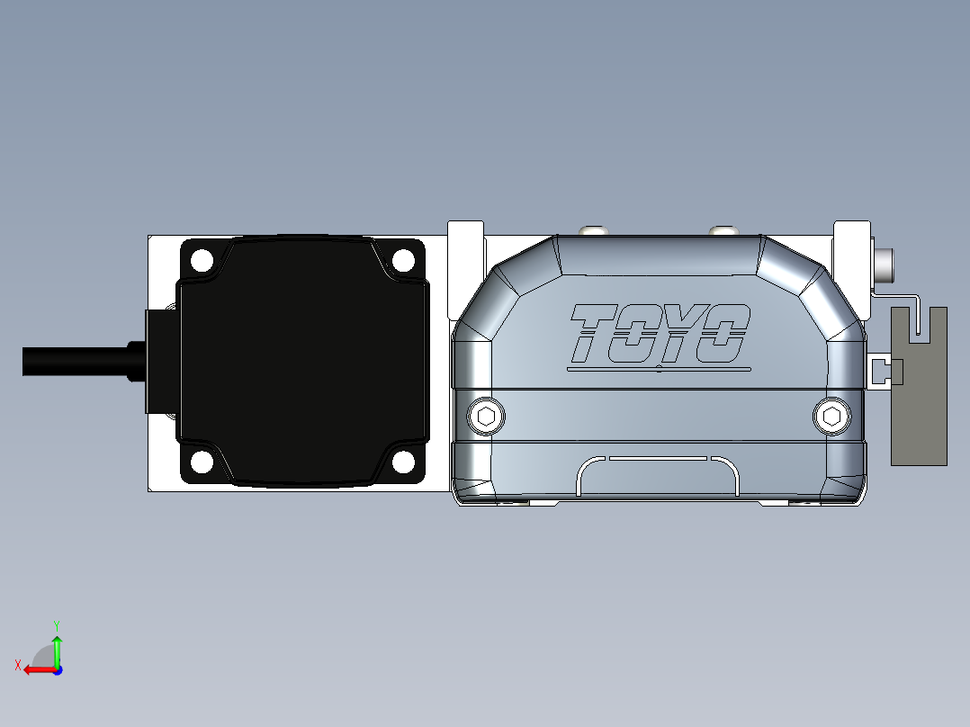 Toyo东佑达直线模组-ETH12-800-BL-200W后视图
