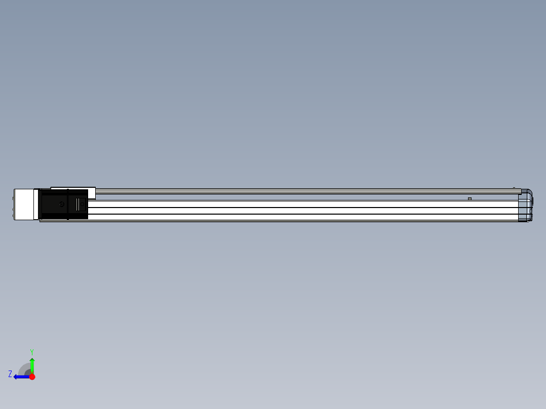 Toyo东佑达直线模组-ETH12-800-BL-200W右视图