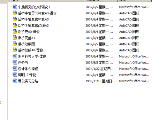 BM—4010PD万达载货汽车后驱动桥的设计缩略图
