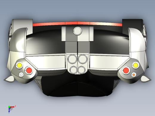 Pagani Huayra超级跑车俯视缩略图