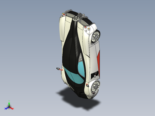 Pagani Huayra超级跑车正等轴测缩略图