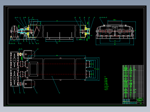 JS50-双卧轴混凝土搅拌机机械部分设计参考设计[含全套图和文档]