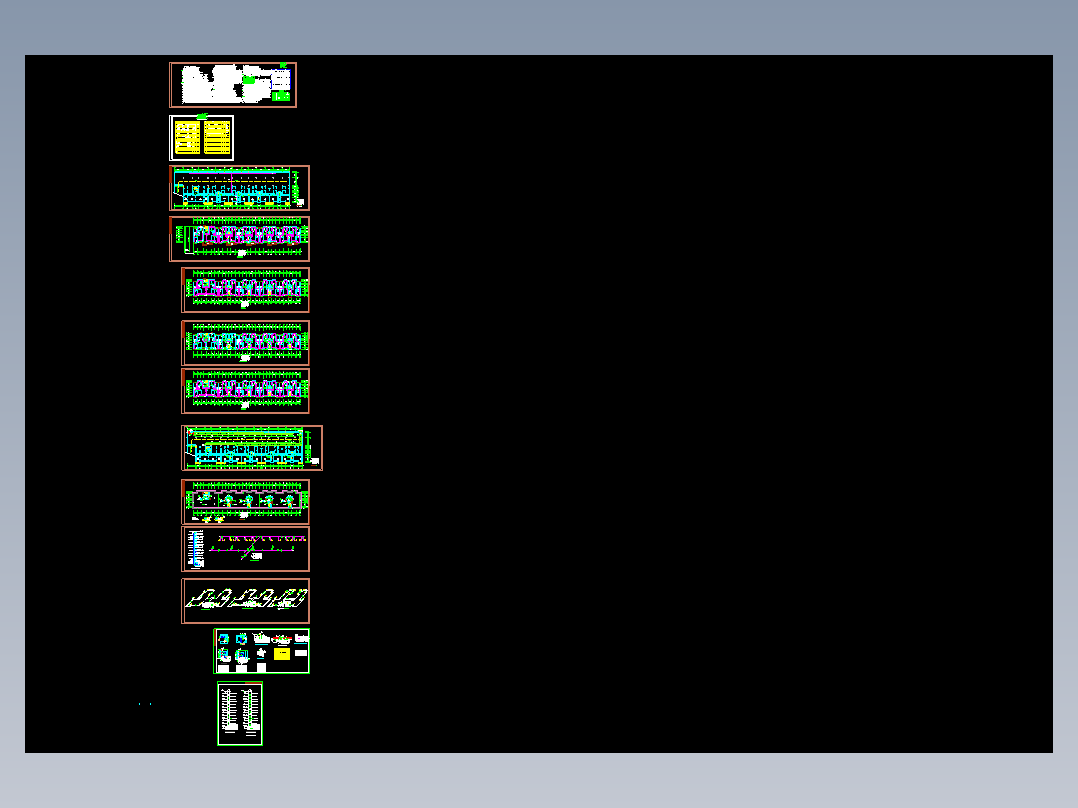 某高层住宅楼采暖施工图