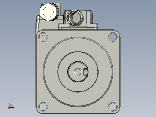 电机MS6H-60CM30B4-20P4.STEP左视缩略图