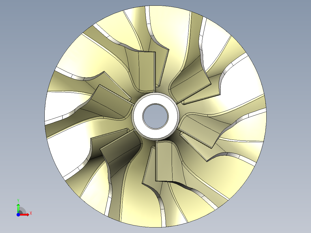 叶轮 (25)前视图
