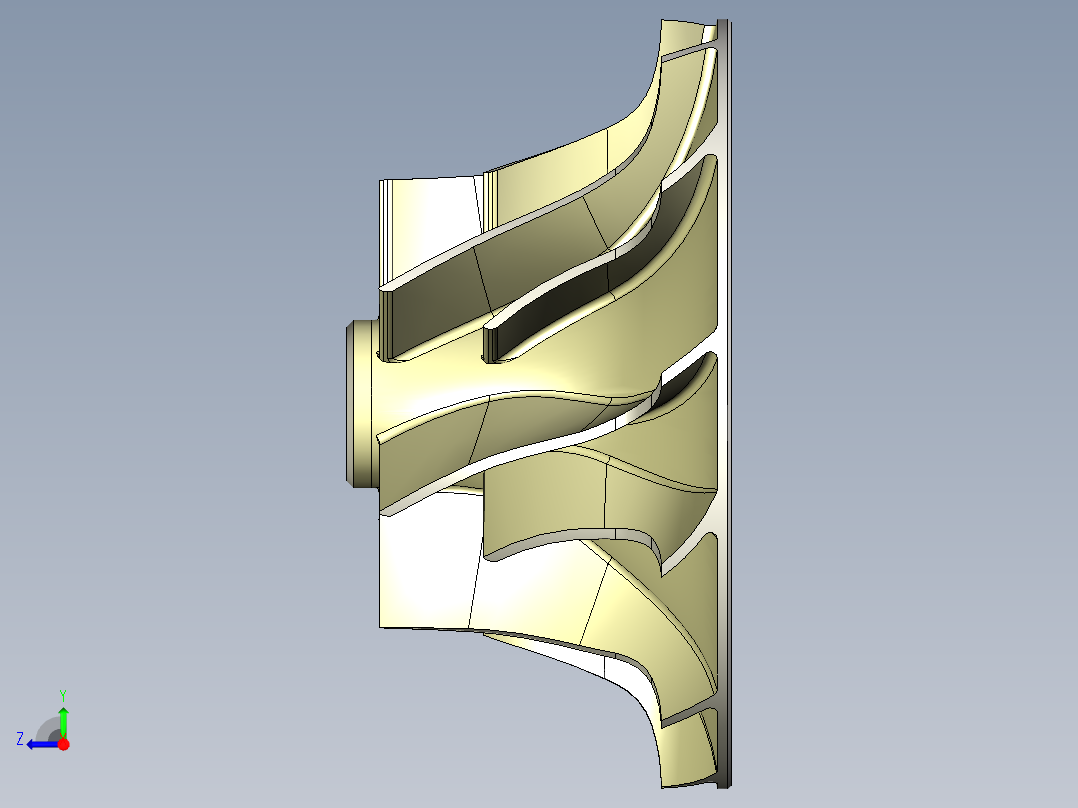 叶轮 (25)右视图