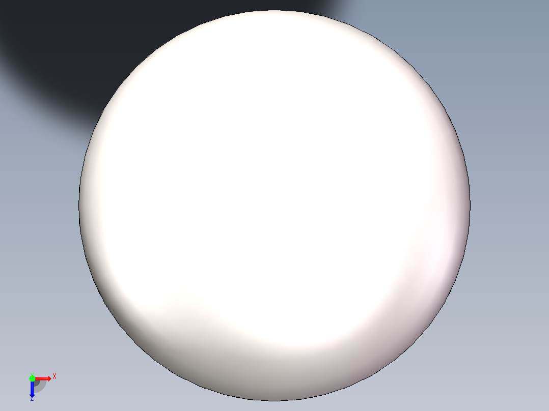 EHA椭圆形封头DN500俯视图