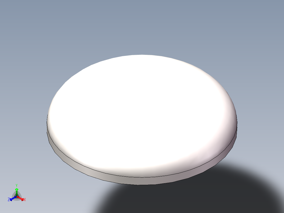 EHA椭圆形封头DN500正等轴测图