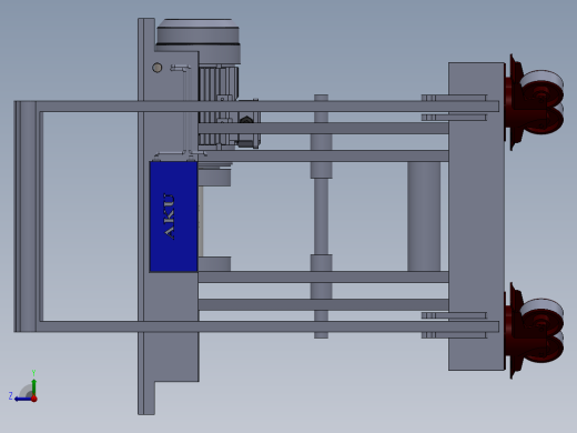 升降车升降平台右视缩略图