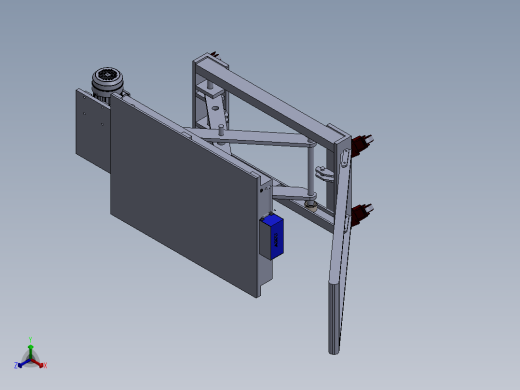 升降车升降平台正等轴测缩略图
