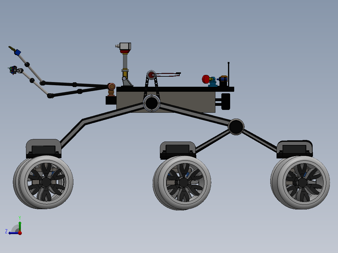 火星漫游者右视图