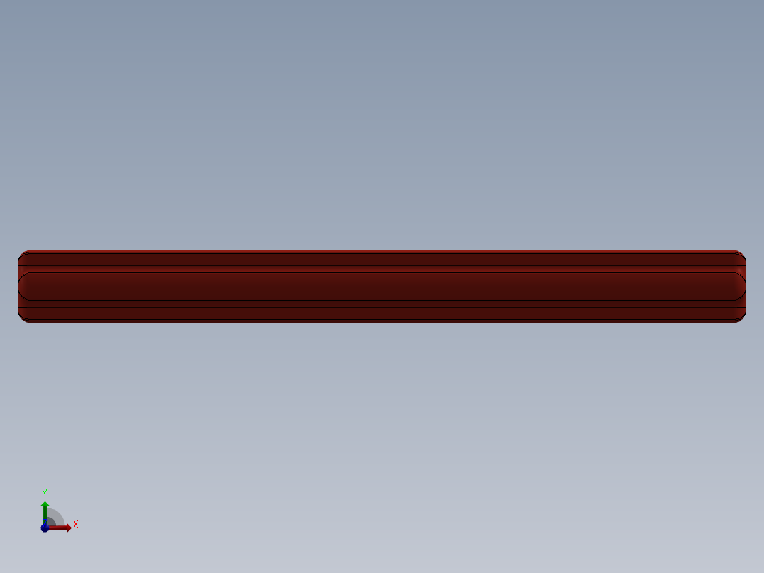 乐高机械组车桥-3706 Red Technic Axle 6前视图