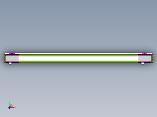 威洛博LC系列3d模型模组2LC14S2Y-S1800前视缩略图