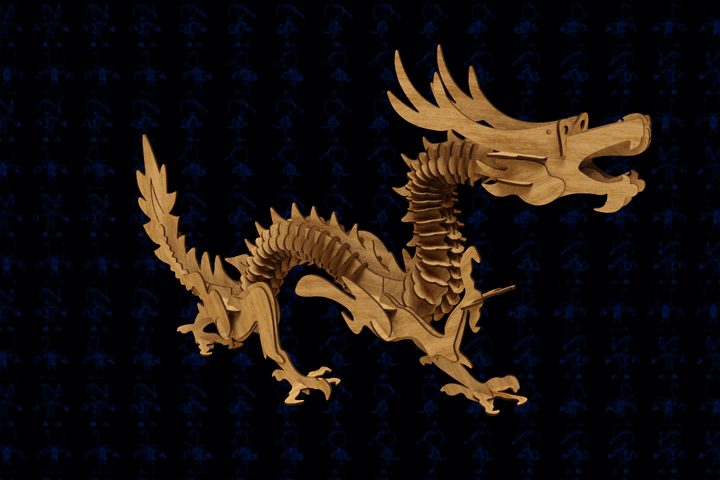 激光下料拼图中华龙CAD-x_t格式SOLIDWORKS 2016