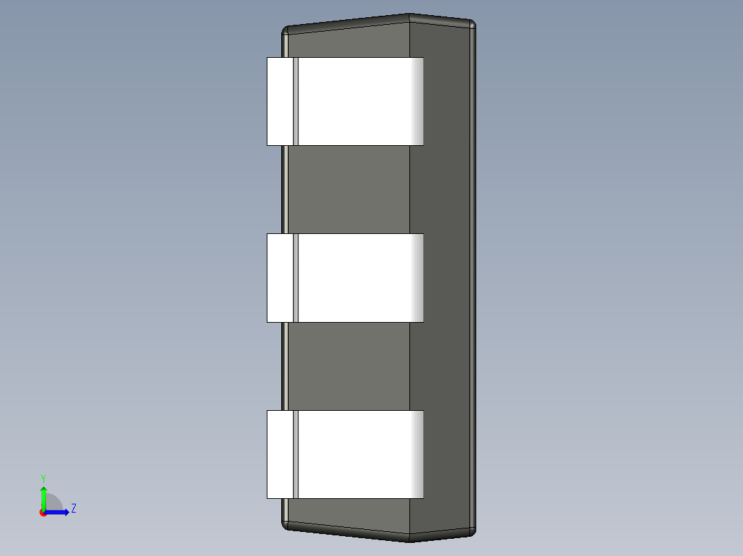 SMD-SMT SOT23小型晶体管封装，提供3、4、5和6引脚版本左视图