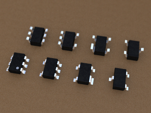 SMD-SMT SOT23小型晶体管封装，提供3、4、5和6引脚版本